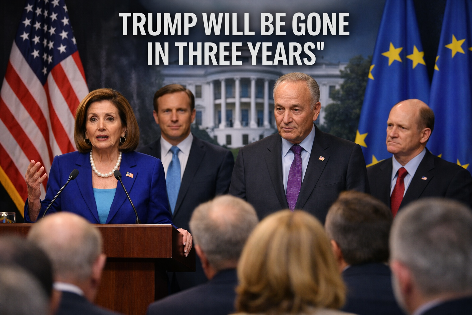 Top Democrats addressing European allies on US political stability amid Trump concerns