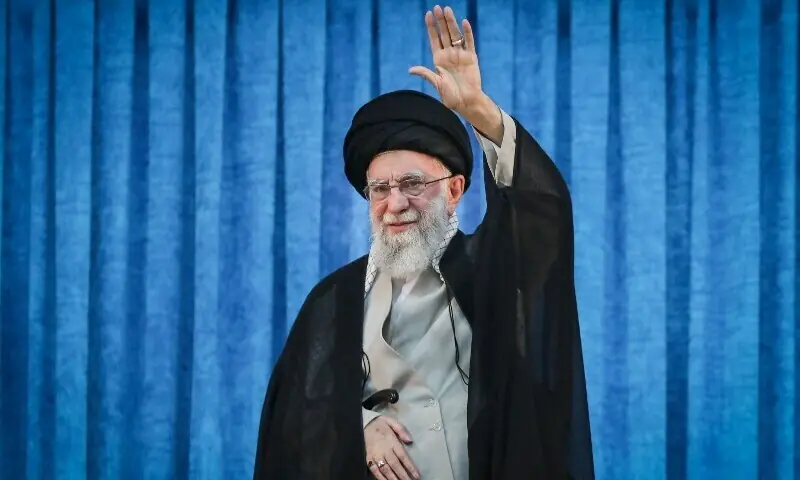 A dramatic view of Tehran following reports of Iran’s Supreme Leader being killed in a US-Israel attack, as regional tensions rise.