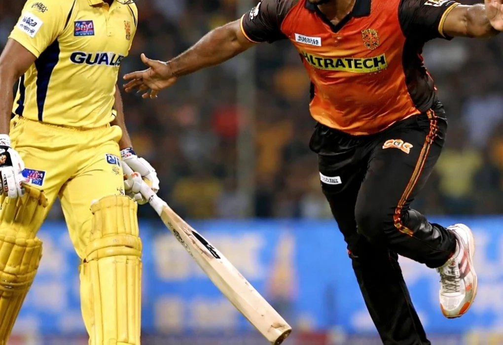 SRH players celebrating after defeating CSK in IPL 2026 thriller