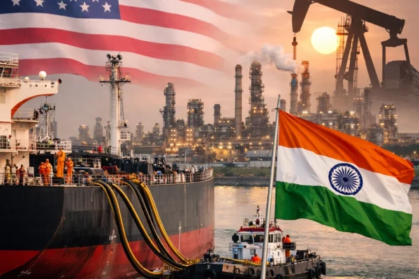 Oil tanker transporting crude oil as US extends Russian sanctions waiver benefiting India