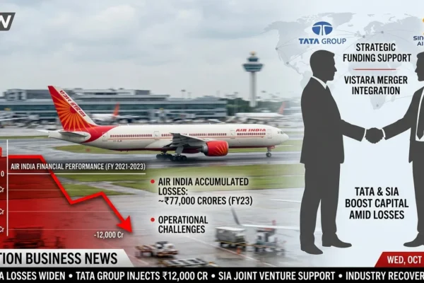 Air India seeks funding support after major financial losses