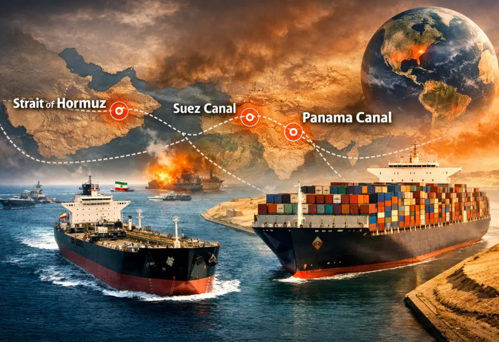 global choke points geopolitical strategy maritime routes oil trade ships