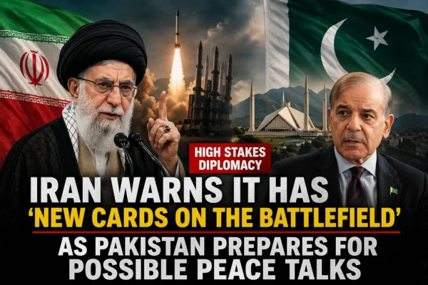 Iran military warning amid Pakistan peace talks and rising tensions