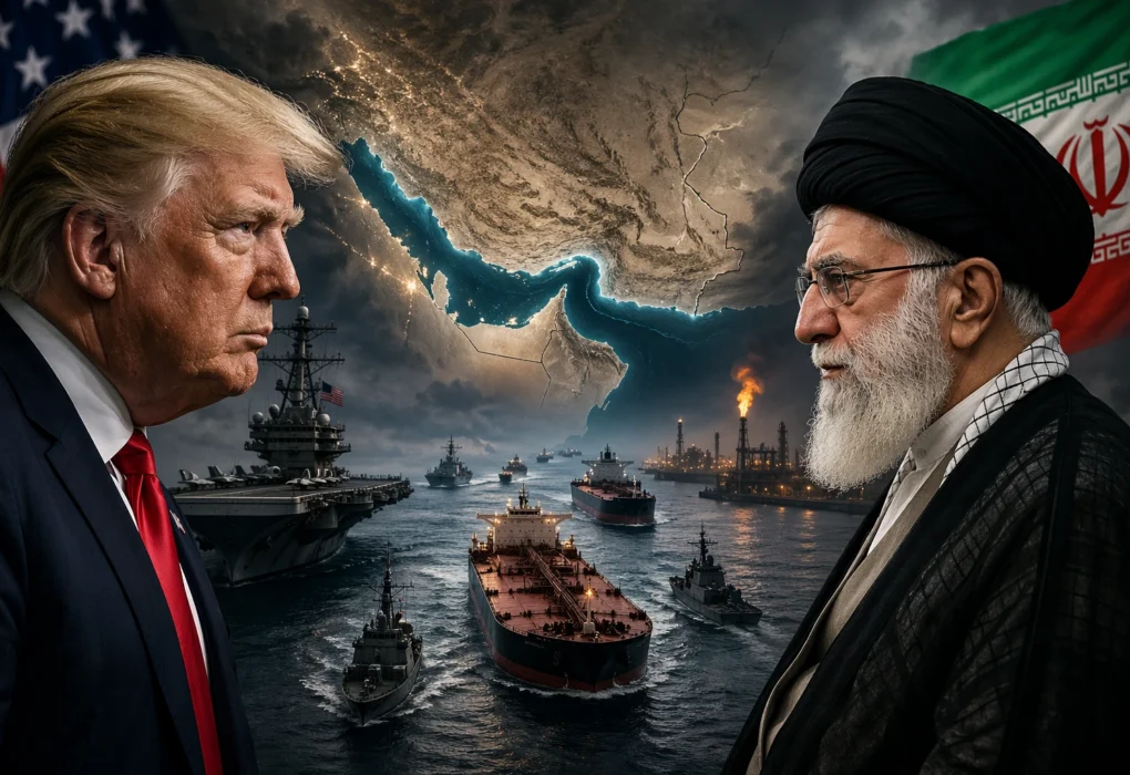 Trump Iran tensions over Strait of Hormuz blockade