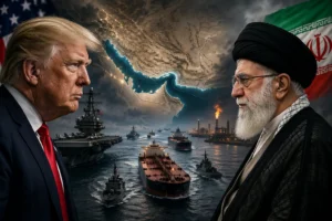 Trump Iran tensions over Strait of Hormuz blockade