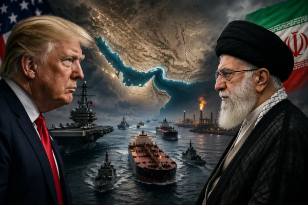 Trump Iran tensions over Strait of Hormuz blockade