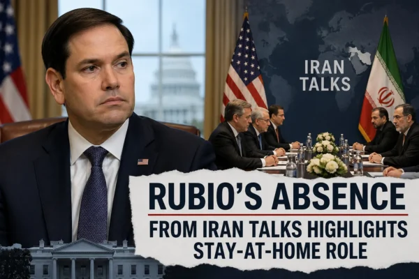 Marco Rubio staying in Washington as Iran talks continue abroad